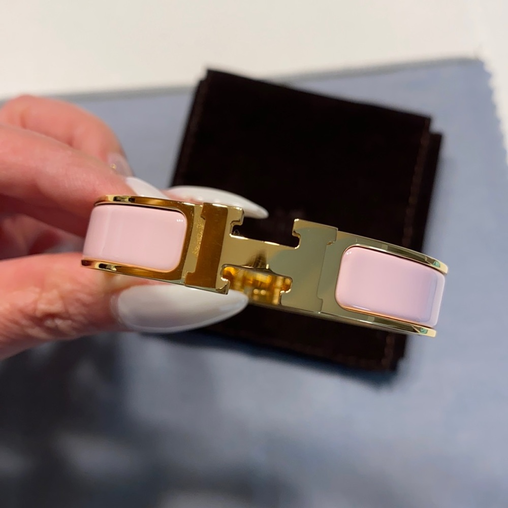 ❣️SOLD❣️ Hermès Clic-H Bracelet - PM - Picture 3 of 8